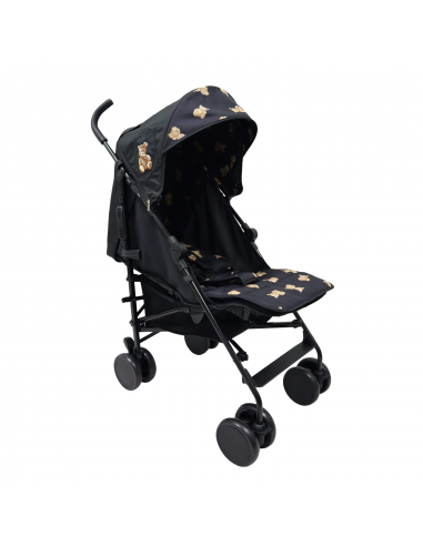 Roma Star Umbrella Buggy-Teddy Black Roma Star Umbrella Buggy-Teddy Black