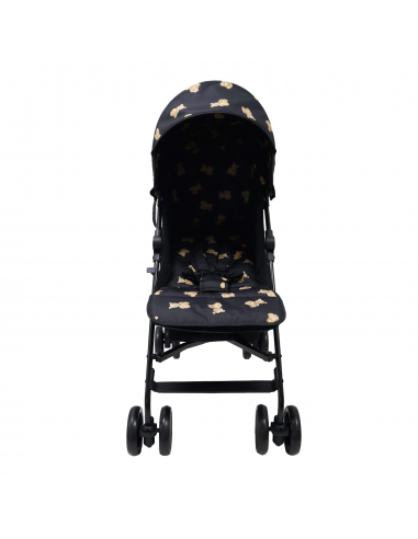 Roma Star Umbrella Buggy-Teddy Black