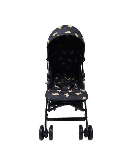 Roma Star Umbrella Buggy-Teddy Black Roma