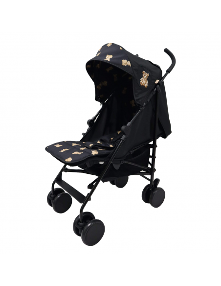 Roma Star Umbrella Buggy-Teddy Black Roma