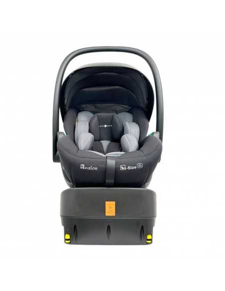 Cozy N Safe Avalon i-Size 360 Rotation Car Seat Carrier with Base-Black/Grey Cozy N Safe