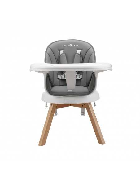 Cozy N Safe Eden 360 Swivel Highchair-Grey Cozy N Safe