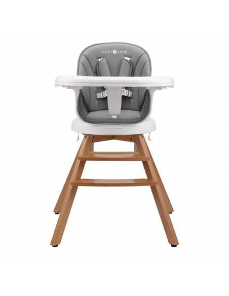 Cozy N Safe Eden 360 Swivel Highchair-Grey Cozy N Safe