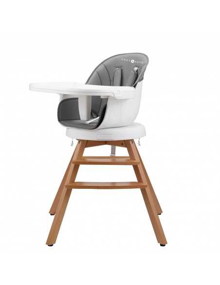 Cozy N Safe Eden 360 Swivel Highchair-Grey Cozy N Safe