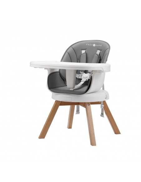 Cozy N Safe Eden 360 Swivel Highchair-Grey Cozy N Safe