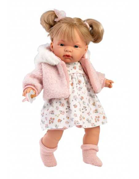 Llorens Doll Joelle Baby Doll Girl Doll-Pink Llorens Dolls