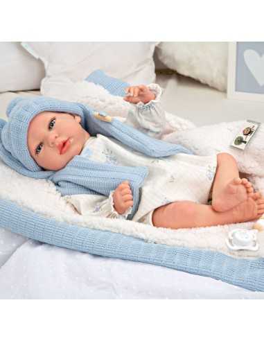 Arias Toys Martin Reborn Doll 40cm-Blue