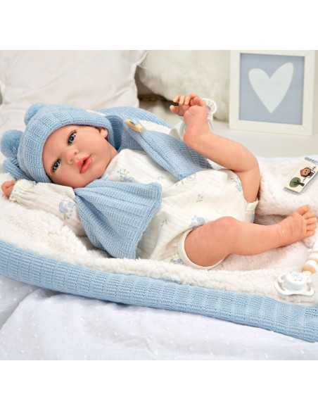 Arias Toys Martin Reborn Doll 40cm-Blue Arias Toys