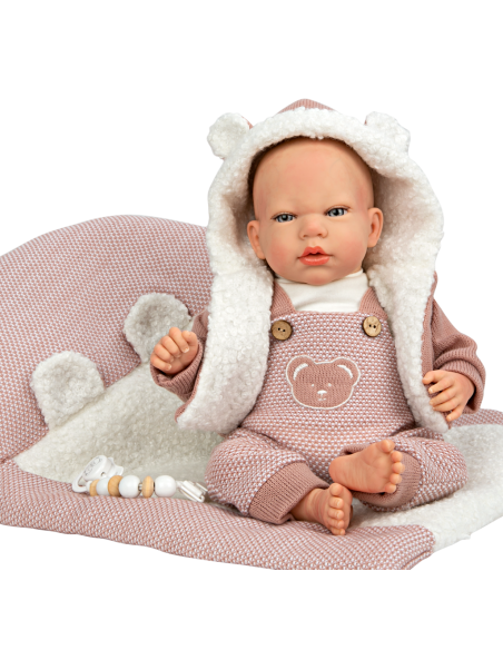 Arias Toys Gadea Reborn Doll 40cm-Pink Arias Toys