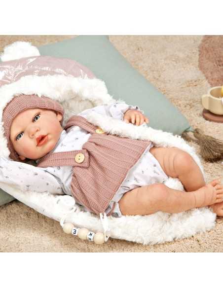 Arias Toys Sanda Reborn Doll 40cm-Pink Arias Toys