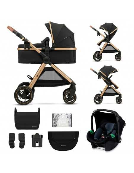 Kinderkraft Multifunctional Baby Stroller ESME 3in1-Pure Black kinderkraft