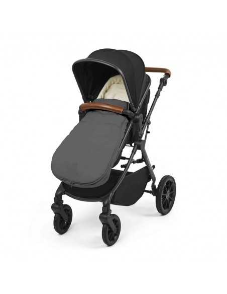 Ickle Bubba Premium Pram and Stroller Footmuff Universal-Black Ickle Bubba