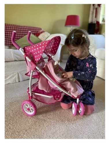 Roma Dotty Tandem Dolls Pram Roma Dotty Tandem Dolls Pram