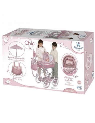 DeCuevas Toys Reborn Pram Limited...