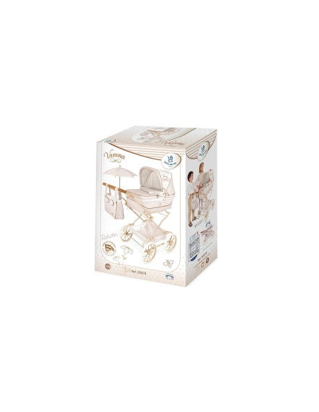 DeCuevas Toys Reborn Pram XL Verona Collection-Baby Pink Decuevas Toys