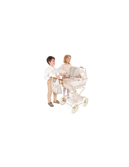 DeCuevas Toys Reborn Pram XL Verona Collection-Baby Pink Decuevas Toys