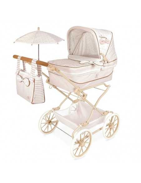 DeCuevas Toys Reborn Pram XL Verona Collection-Baby Pink Decuevas Toys
