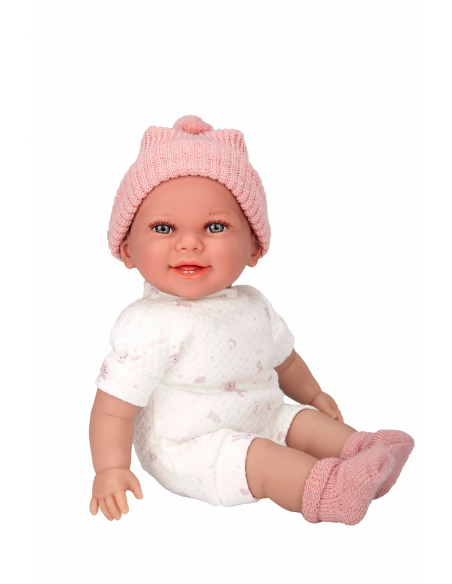 GLL Laughing Babyto Doll Pink Outfit Elegance 34cm-Pink 