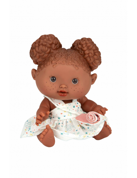 Elegance Beach Cocolin dolls (9 units) with bath towel in display case 
