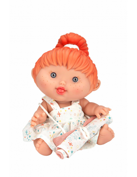Elegance Beach Cocolin dolls (9 units) with bath towel in display case 
