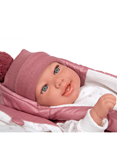 Arias Toys Adi Pink Elegance Doll (WEIGHTED DOLL) 45cm-Pink Arias Toys
