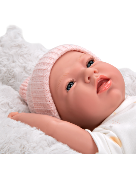 Arias Toys Dafne Elegance Doll (WEIGHTED DOLL) 40cm-White Arias Toys