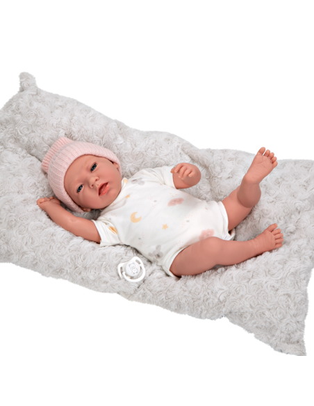 Arias Toys Dafne Elegance Doll (WEIGHTED DOLL) 40cm-White Arias Toys