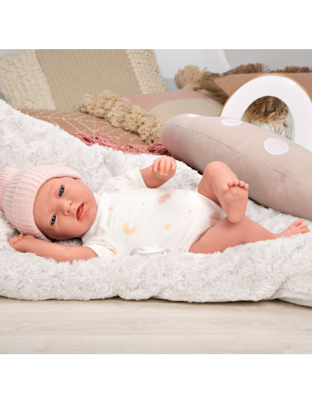 Arias Toys Dafne Elegance Doll (WEIGHTED DOLL) 40cm-White Arias Toys