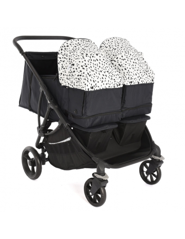 Roma Gemini 2 Stroller - Jet Black