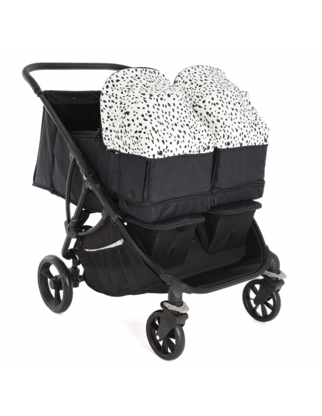 Roma Gemini 2 Stroller - Jet Black Roma