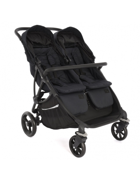 Roma Gemini 2 Stroller - Jet Black Roma