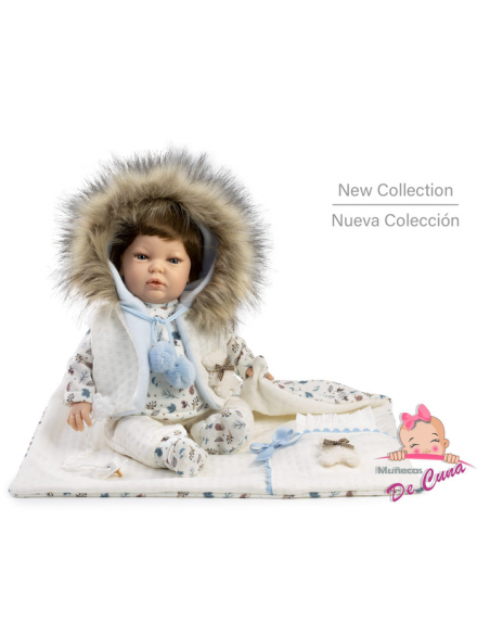 Munecas Olivia Reborn Baby Doll Girl Doll 45cm-White Munecas ASI
