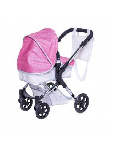 Roma Stephanie Single Dolls Pram-Sparkle Roma Stephanie Single Dolls Pram-Sparkle