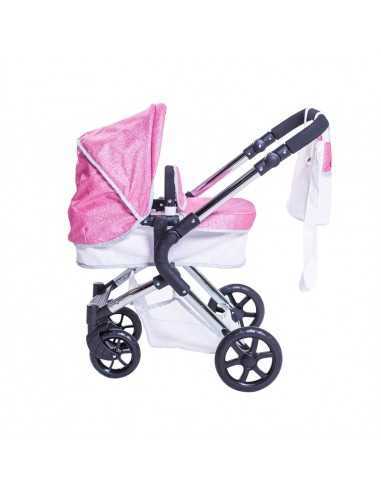 Roma Stephanie Single Dolls Pram-Sparkle Roma Stephanie Single Dolls Pram-Sparkle