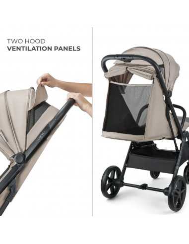 Kinderkraft Loom Stroller-Linen Beige Kinderkraft Loom Stroller-Linen Beige