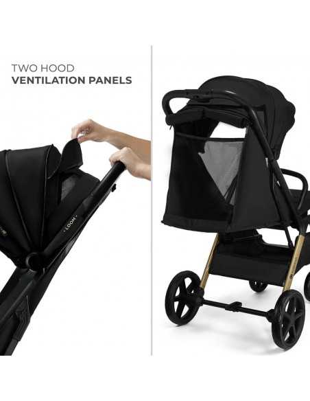 Kinderkraft Loom Stroller-Ink black kinderkraft