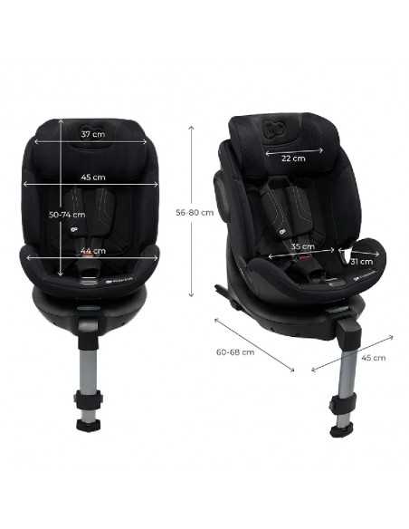 Kinderkraft XRIDER 2 i-Size 40-150cm Car Seat-Black kinderkraft