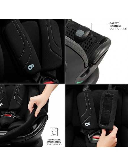 Kinderkraft XRIDER 2 i-Size 40-150cm Car Seat-Black kinderkraft