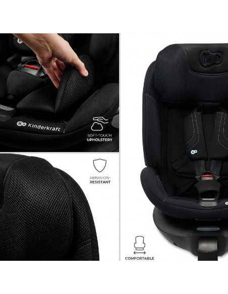 Kinderkraft XRIDER 2 i-Size 40-150cm Car Seat-Black kinderkraft