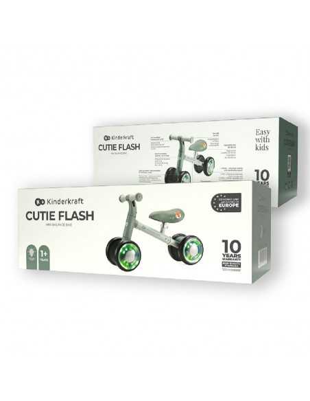 Kinderkraft Balance Bike CUTIE FLASH-Green kinderkraft