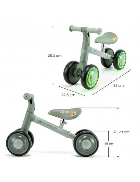 Kinderkraft Balance Bike CUTIE FLASH-Green kinderkraft