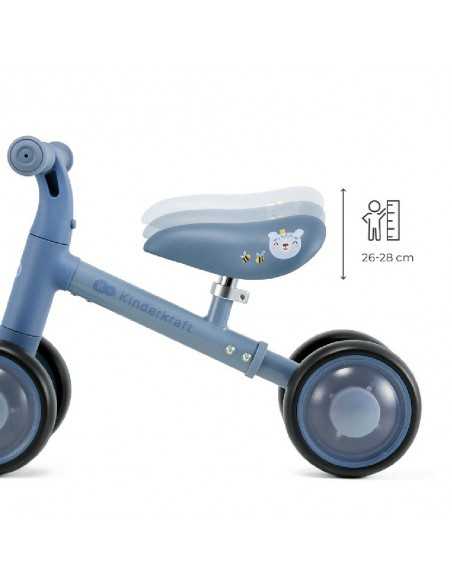Kinderkraft Balance Bike CUTIE FLASH-Blue kinderkraft