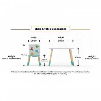 Kidsaw Dino Table & Chairs... 2