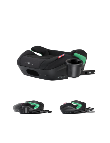 Cozy N Safe Cosmo i-Size 125-150cm Child Booster Seat-Black/Grey Cozy N Safe