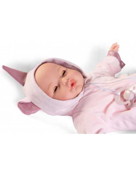 Muncas Antonio Juan Bimba Unicorn Crying Baby 37cm-Pink Roma