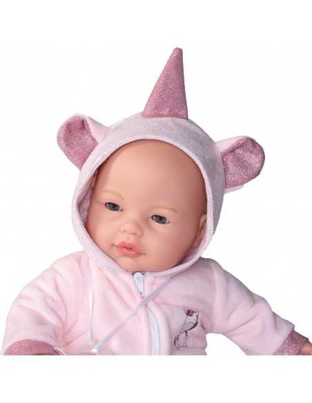 Muncas Antonio Juan Bimba Unicorn Crying Baby 37cm-Pink Roma