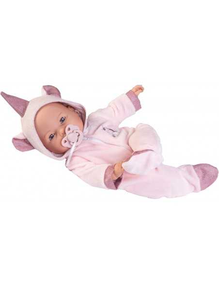 Muncas Antonio Juan Bimba Unicorn Crying Baby 37cm-Pink Roma