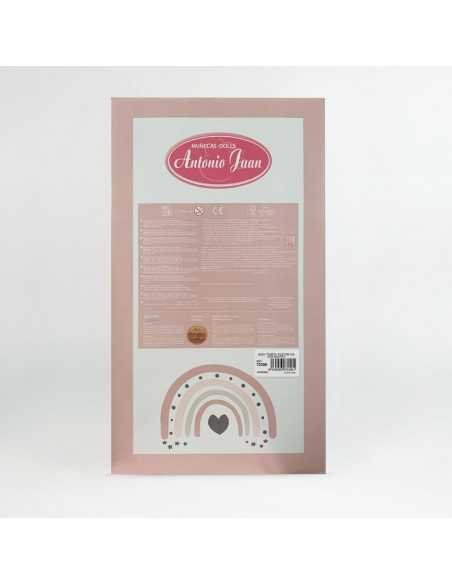 Muncas Antonio Juan Doll Toneta With Blanket 34cm-Pink Roma