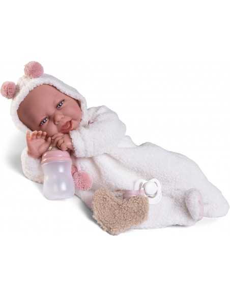 Muncas Antonio Juan Doll Carla Weighted Baby 42cm-Pink Roma