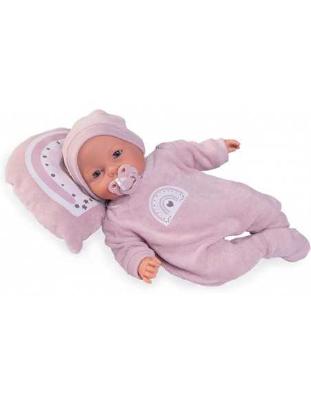 Antonio Juan Doll Bimba Rainbow Crying Baby 37cm-Pink Roma